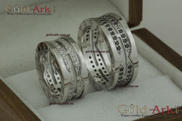Обручальные кольца BVLGARI парные