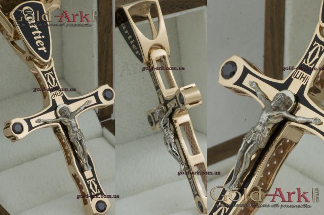 Крест под цепь Cartier