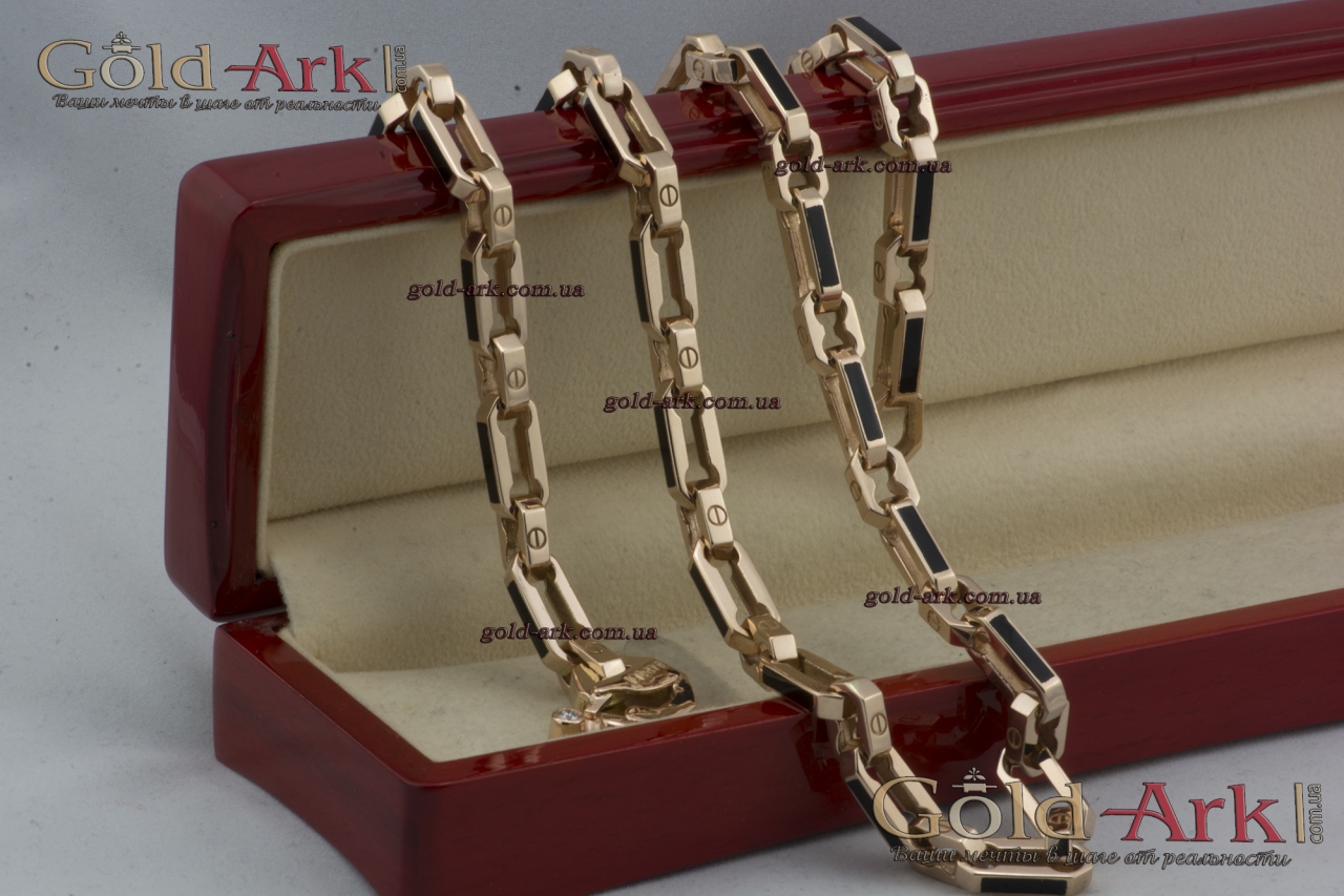 Золотая мужская цепочка BARAKA. Изготовление ювелирных изделий - Gold-Ark