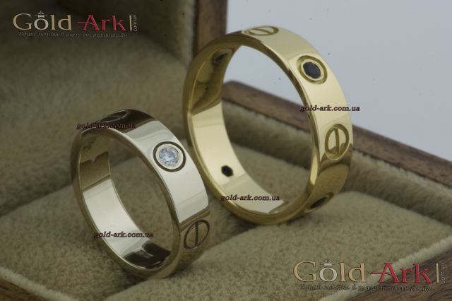 Обручальные кольца копия Cartier Love