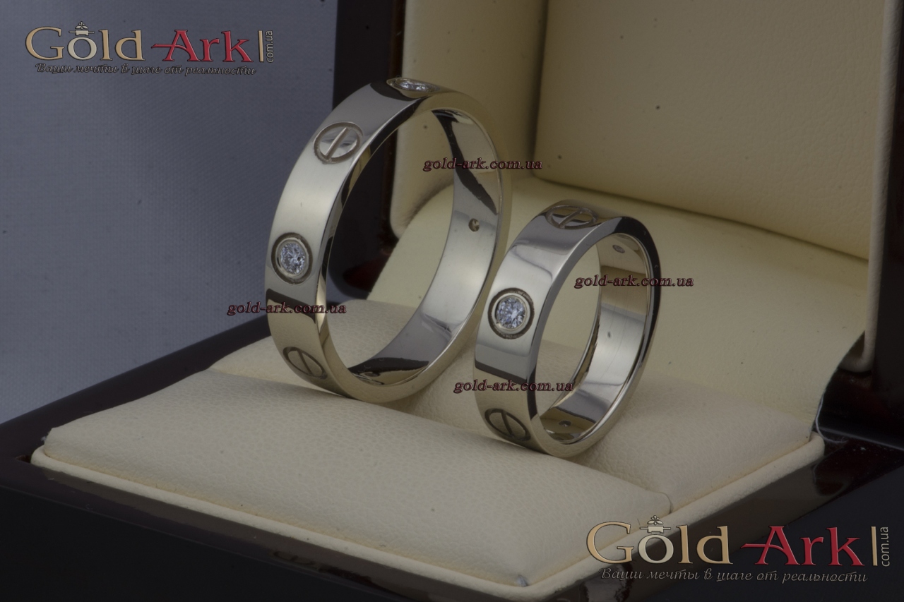 Обручальные кольца "CARTIER" 1.15