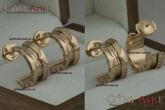 Серьги BVLGARI