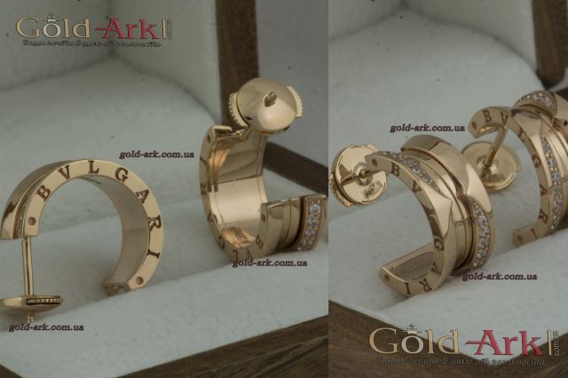 Серьги BVLGARI