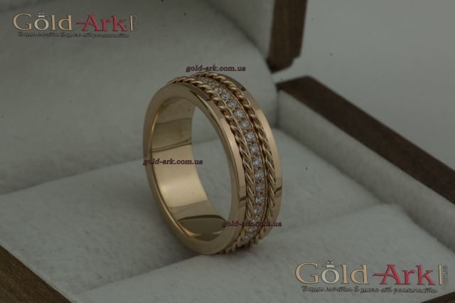 Кольцо колос